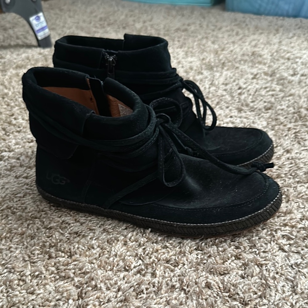 UGG Women's Black Ankle Boots